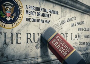 The Executive Eraser: Trump’s Mass Pardons and the Erosion of the Rule of Law