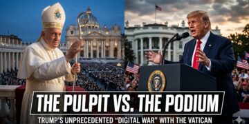 The Pulpit vs. The Podium: Trump’s Unprecedented “Digital War” with the Vatican
