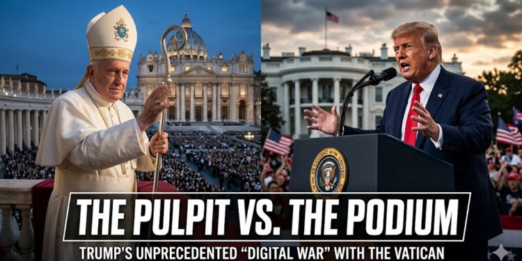 The Pulpit vs. The Podium: Trump’s Unprecedented “Digital War” with the Vatican