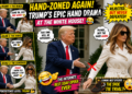 Did Trump Get Hand-Zoned Again? Melania’s White House Move Leaves Cameras Fed