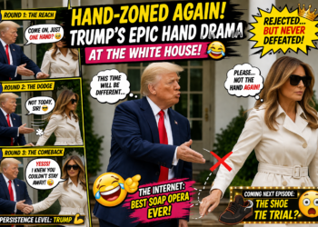 Did Trump Get Hand-Zoned Again? Melania’s White House Move Leaves Cameras Fed