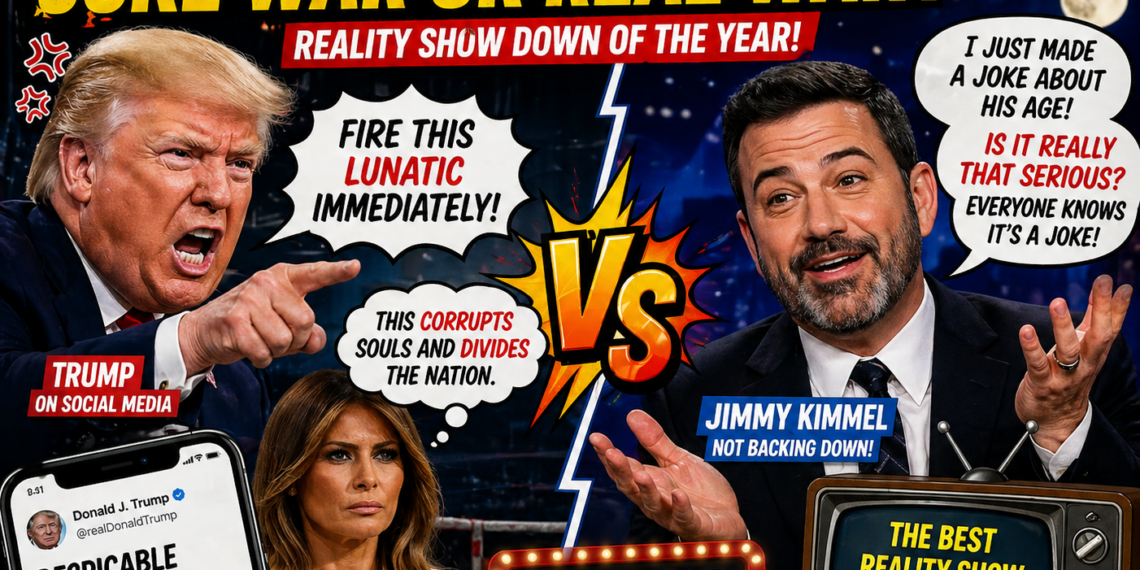 Did Trump and Jimmy Kimmel Just Turn Politics Into Prime-Time Reality TV?
