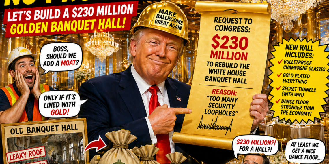 Did Trump Turn a Shooting Scare Into a $230 Million Ballroom Dream? Washington Can’t Stop Gossiping!