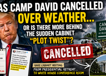 Camp David Drama Turns into a “Postponement” – Cabinet Meeting Rescheduled as Weather Chaos Steals the Spotlight