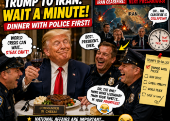 Did Trump Tell Iran to “Wait a Minute” So He Could Eat Dinner? The Internet Thinks This Is Peak Trump