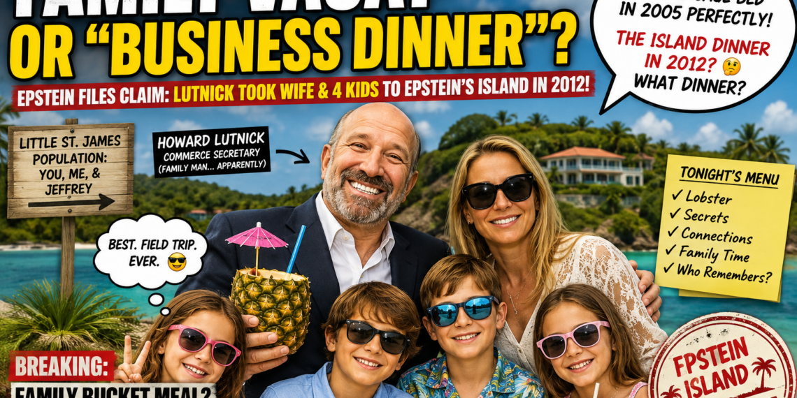 Did Trump’s Commerce Secretary Really Take a Family Trip to Epstein’s Island? The Epstein Files Spark a Wild Internet Frenzy