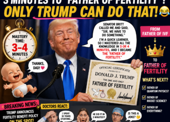 “Father of Fertility”? Trump’s 3-Minute Medical Miracle Has the Internet Crying With Laughter