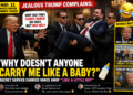 “Why Does Vance Get Carried Like a Baby But Nobody Carries Me?” — Trump’s Jealous White House Complaint Turned Into Instant Internet Gossip