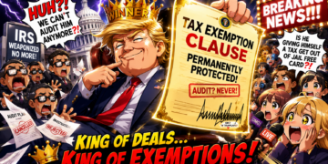 Did Trump Really Get a Secret “Tax Exemption Clause” That Blocks the IRS Forever?