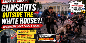 Gunshots Outside the White House Again?! Is Washington Secretly Filming a Political Action Drama?