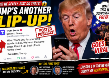Did Trump Just Accidentally Leak His Own Private Message… and Let the Entire Internet Read It?!