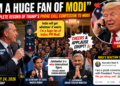 “I’m a Huge Fan of Modi” — A Complete Record of Trump’s Phone Call Confession