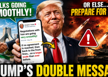 Trump Says Iran Talks Are Going Smoothly… Then Instantly Switches to “Prepare for War” Mode