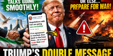 Trump Says Iran Talks Are Going Smoothly… Then Instantly Switches to “Prepare for War” Mode